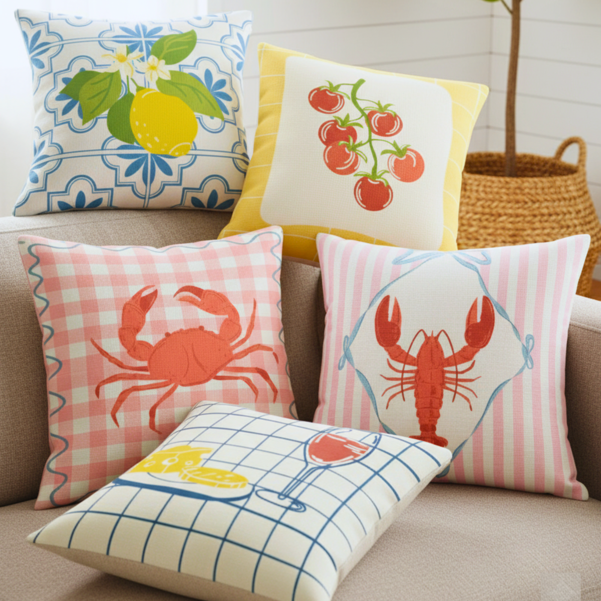 Vintage Garden Party Cushion Cover