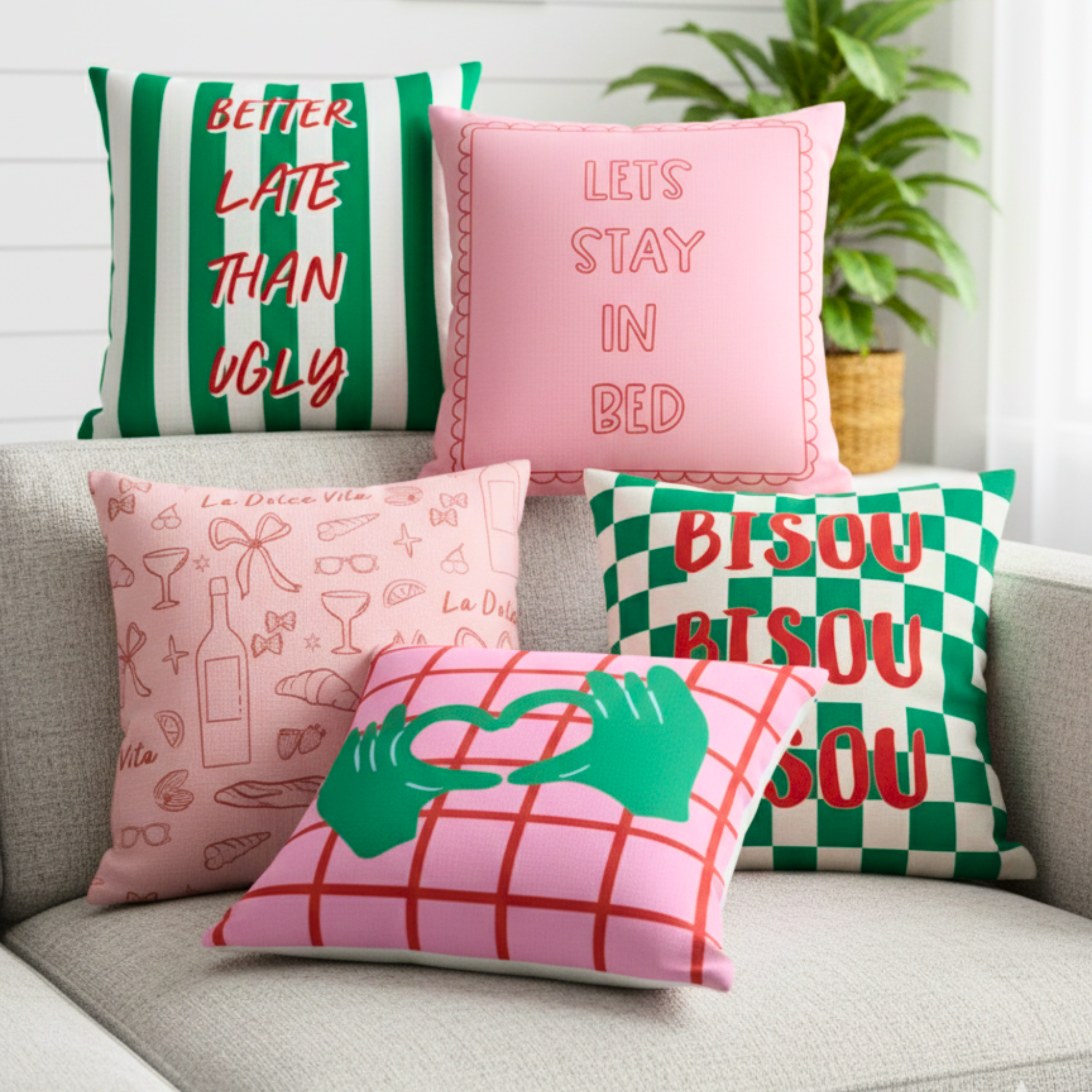 Playful Pop Cushion Cover