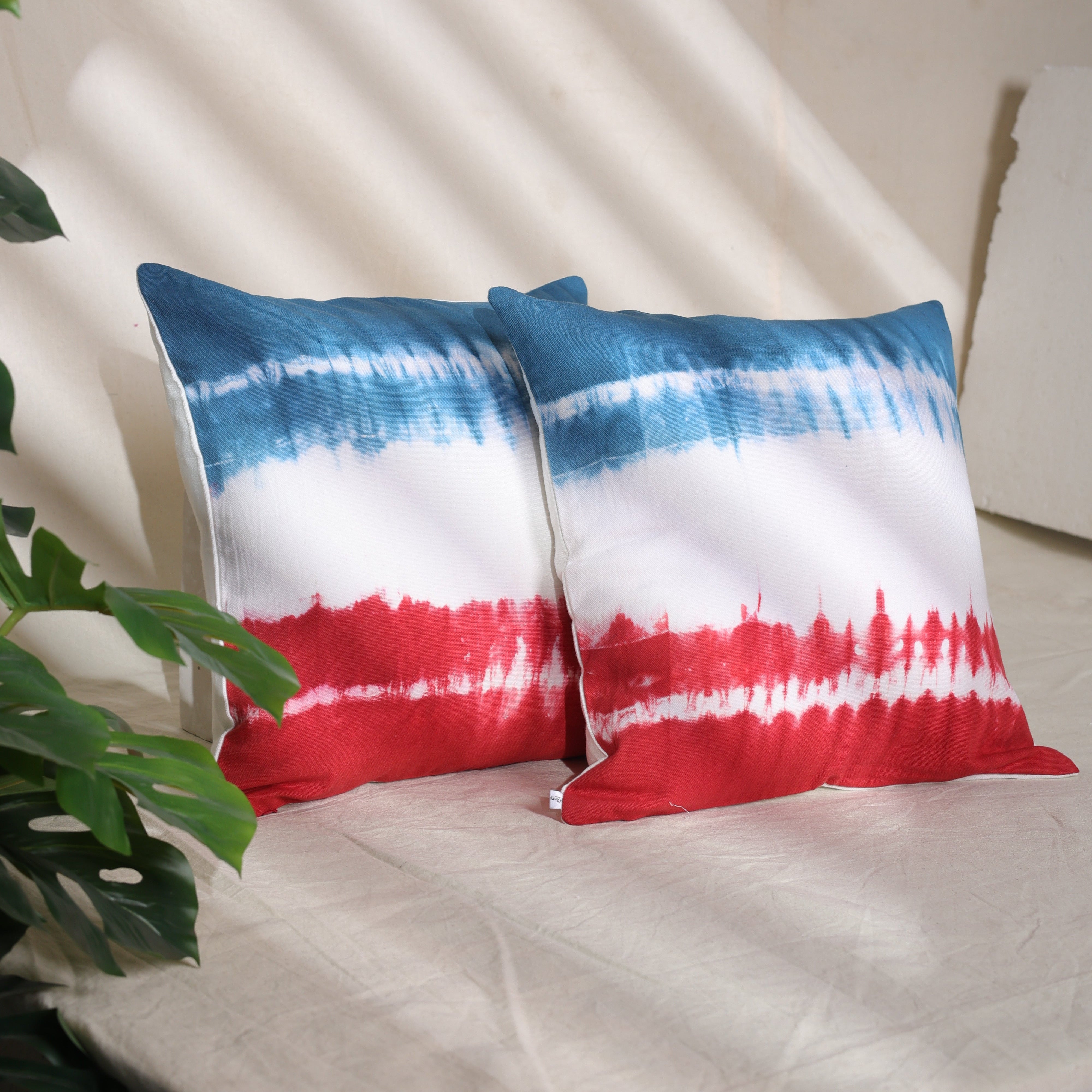 Boho Chic Tie-Dye Cushion Cover
