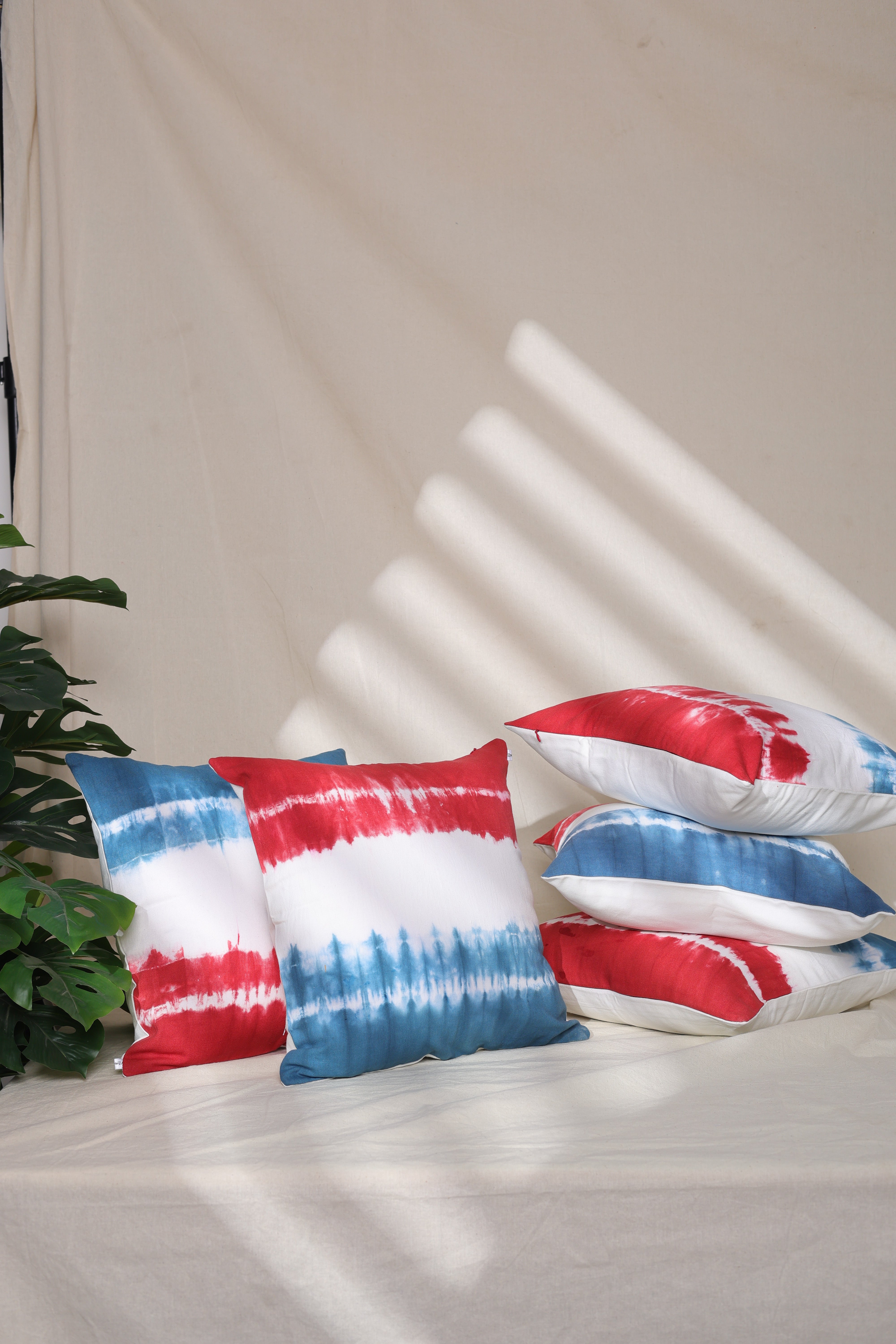 Boho Chic Tie-Dye Cushion Cover
