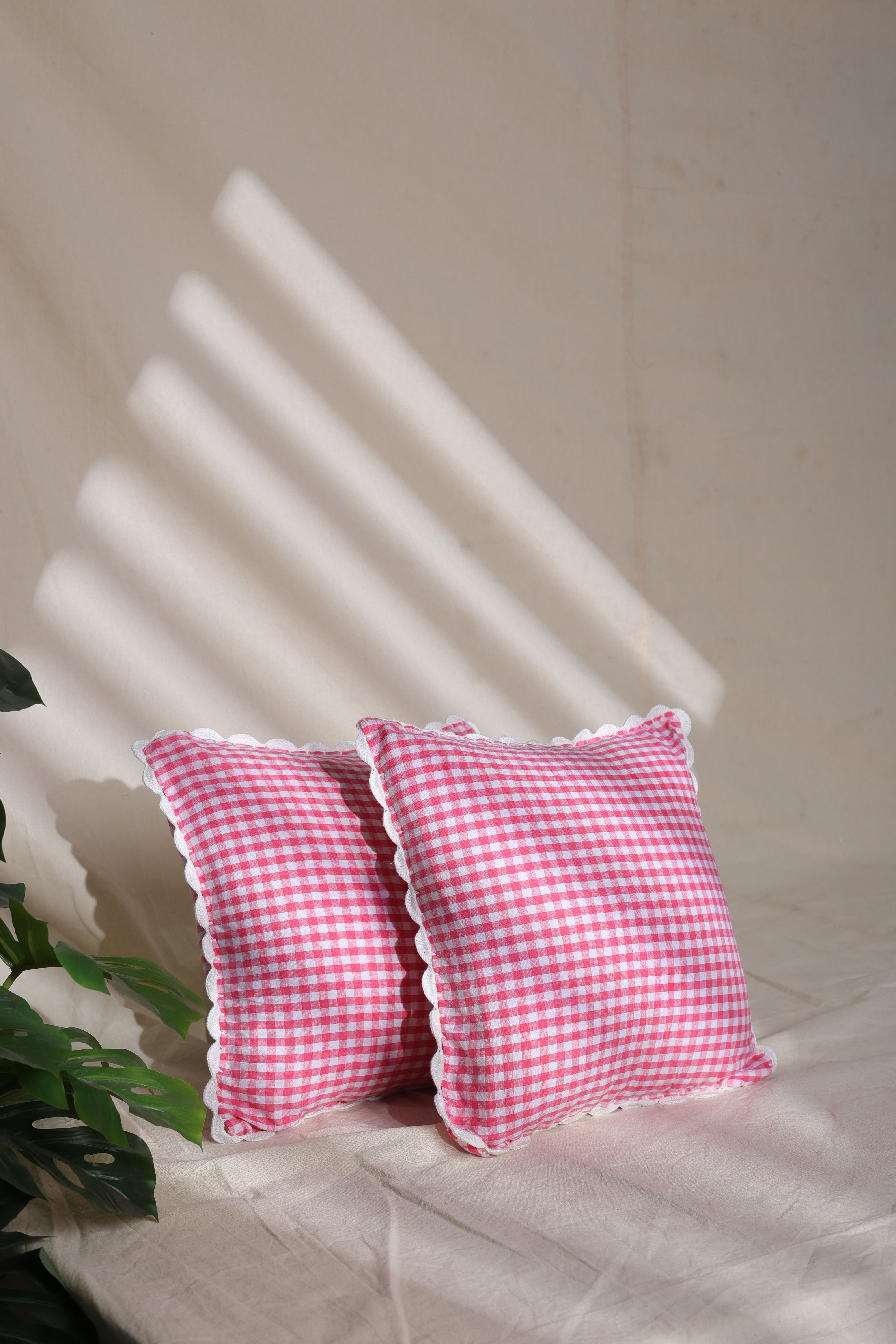 Vintage Hand Woven Crocheted Cushion Case