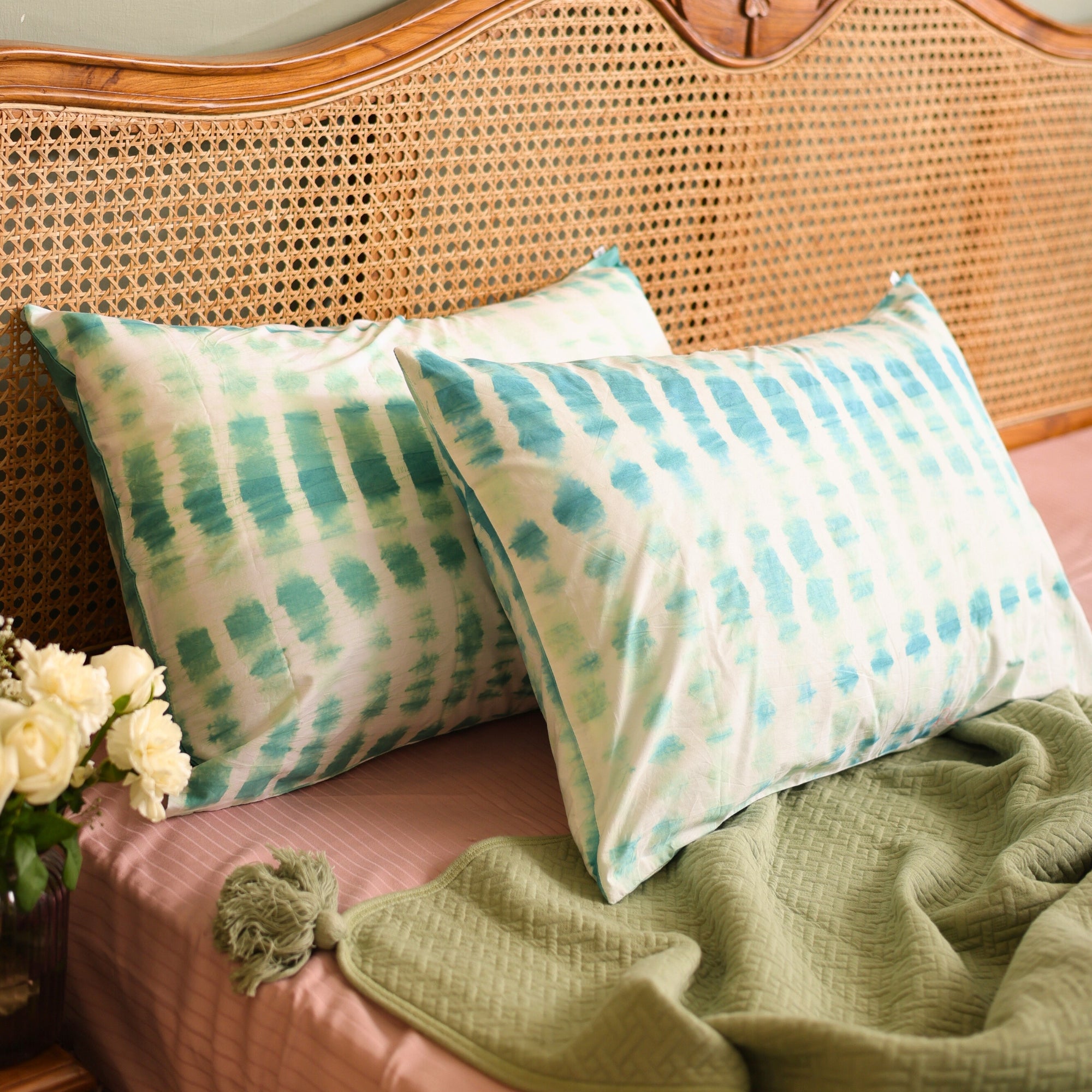 Handcrafted Tie Dye Pillow Cover