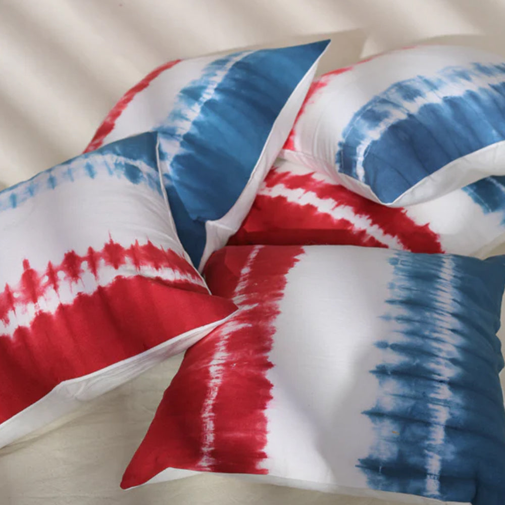 Boho Chic Tie-Dye Cushion Cover