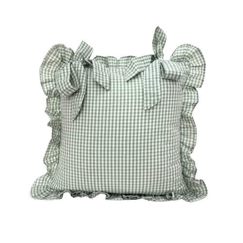 Ghingham Slipcover With Bow Closure