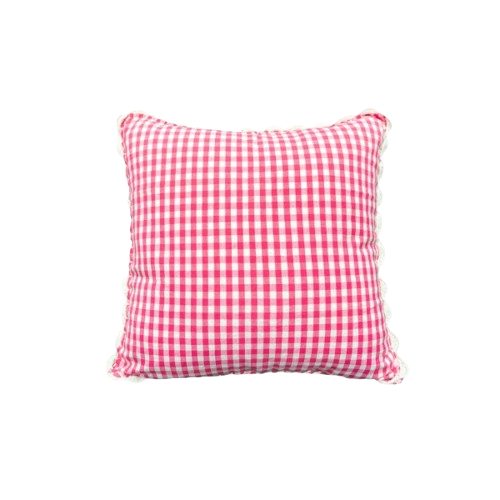 Vintage Hand Woven Crocheted Cushion Case
