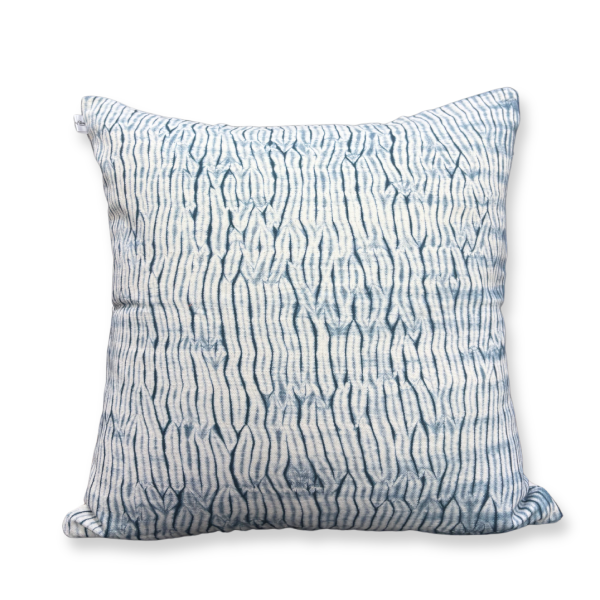 Turquoise Tie-Dye Cotton Slipcover