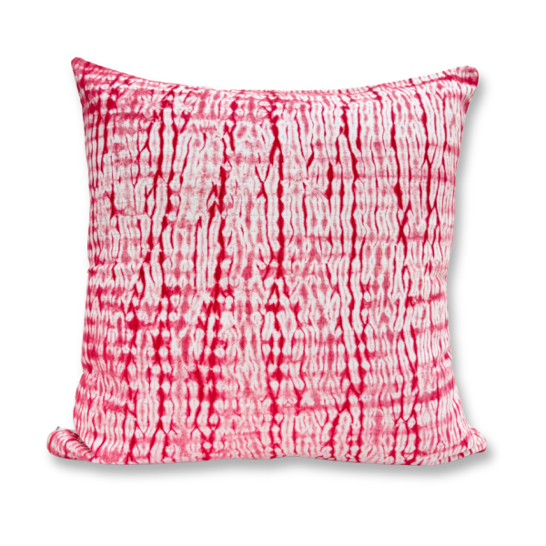 Pink Tie-Dye Cotton Slipcover